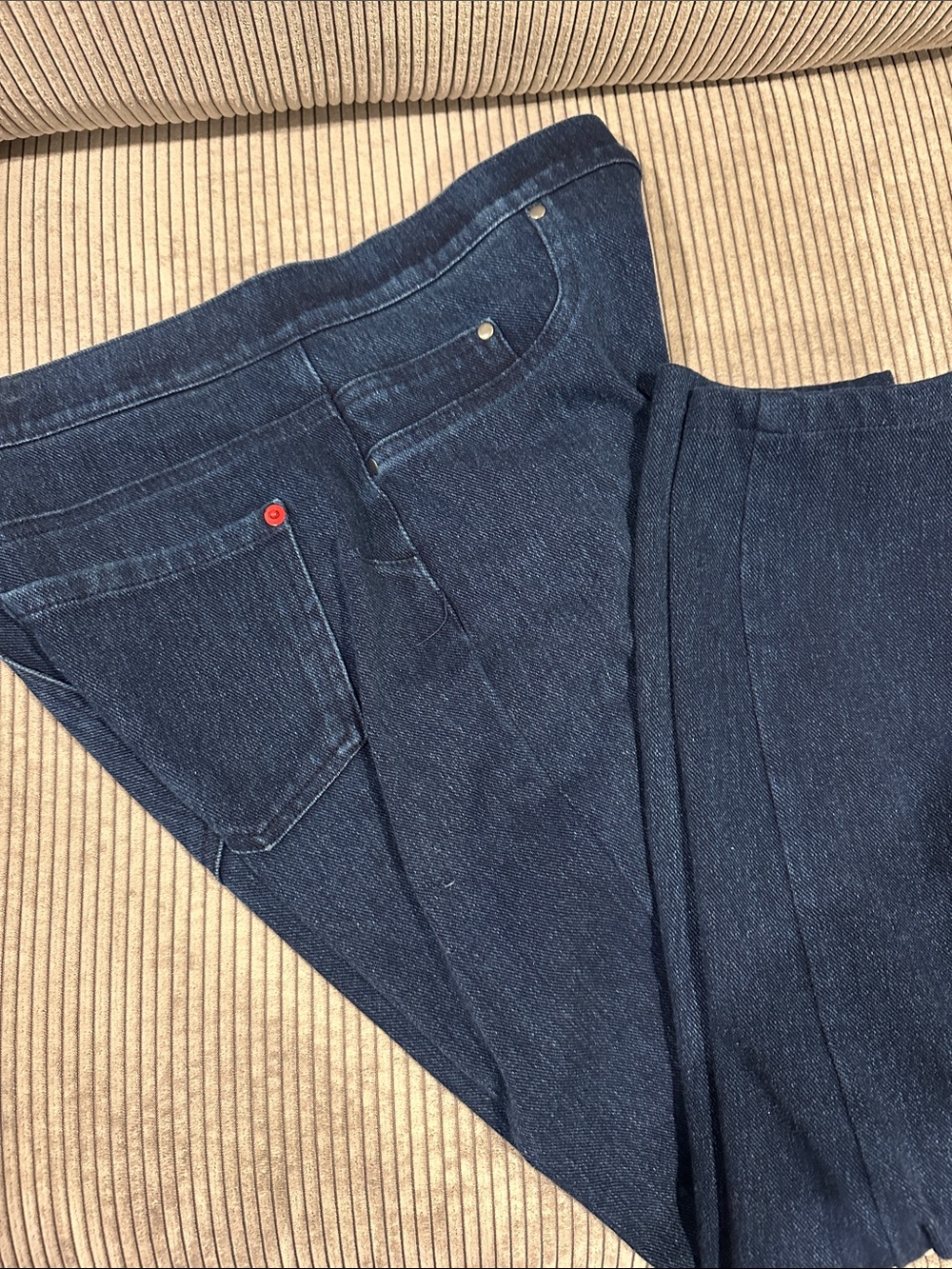 SPANX Dark Indigo Pull-On Jeggings